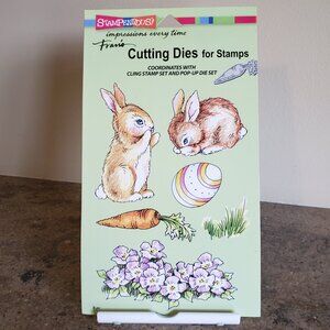 New Backyard Bunnies Die Cut Set by Stampendous!